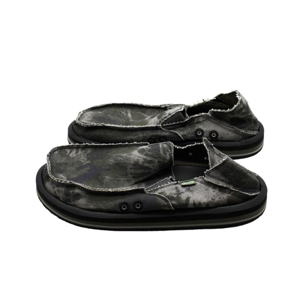 Sanuk Vagabond Soft Top Tie Dye Men Slip-on Loafers - Picture 6 of 8